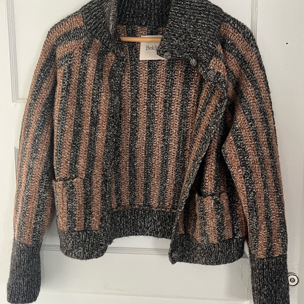 Beklina Alpaca Cropped Sweater